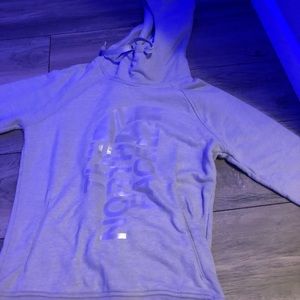 The north face, gray hoodie